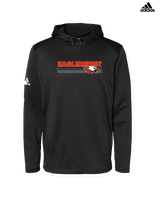 Eaglecrest HS Football Stripes - Mens Adidas Hoodie