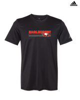 Eaglecrest HS Football Stripes - Mens Adidas Performance Shirt