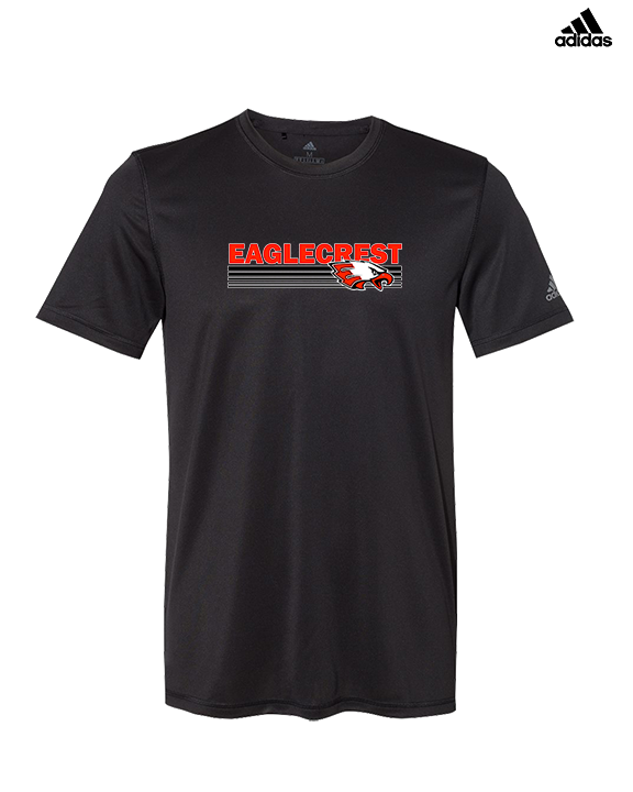Eaglecrest HS Football Stripes - Mens Adidas Performance Shirt