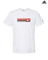 Eaglecrest HS Football Stripes - Mens Adidas Performance Shirt