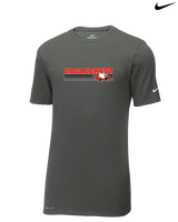 Eaglecrest HS Football Stripes - Mens Nike Cotton Poly Tee