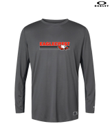 Eaglecrest HS Football Stripes - Mens Oakley Longsleeve