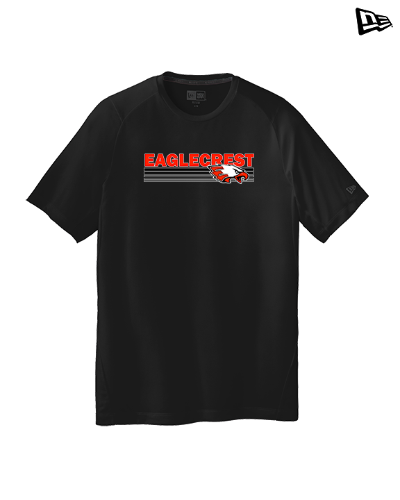 Eaglecrest HS Football Stripes - New Era Performance Shirt