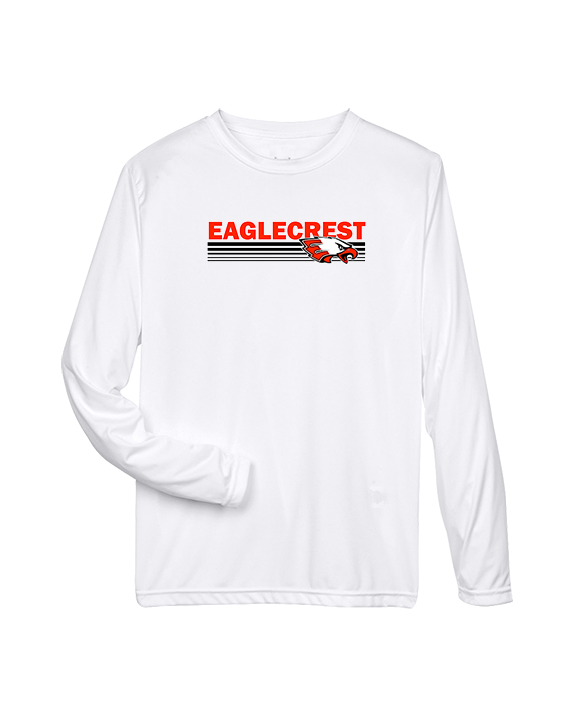 Eaglecrest HS Football Stripes - Performance Longsleeve