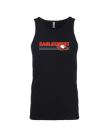 Eaglecrest HS Football Stripes - Tank Top