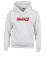 Eaglecrest HS Football Stripes - Unisex Hoodie