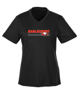 Eaglecrest HS Football Stripes - Womens Performance Shirt