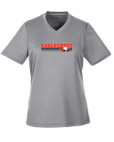 Eaglecrest HS Football Stripes - Womens Performance Shirt