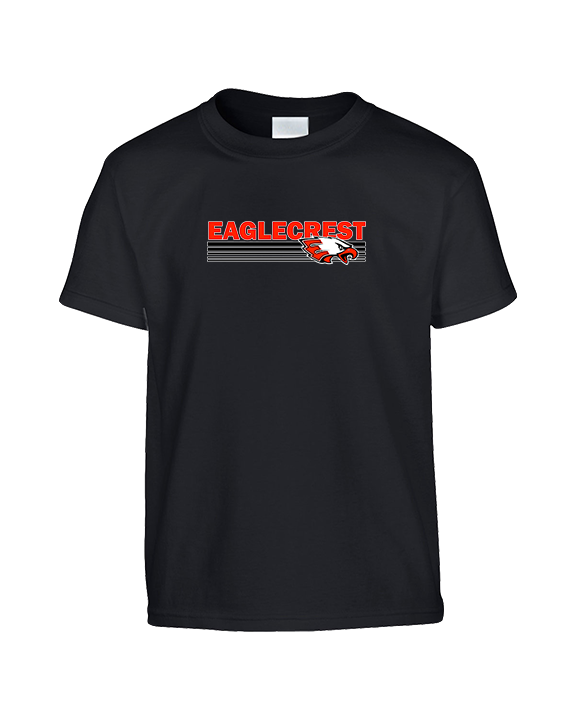 Eaglecrest HS Football Stripes - Youth Shirt