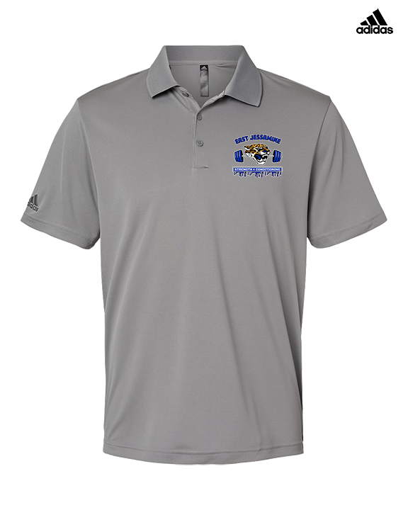 East Jessamine HS Barbell Club Logo 01 - Mens Adidas Polo