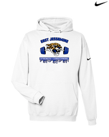 East Jessamine HS Barbell Club Logo 01 - Nike Club Fleece Hoodie