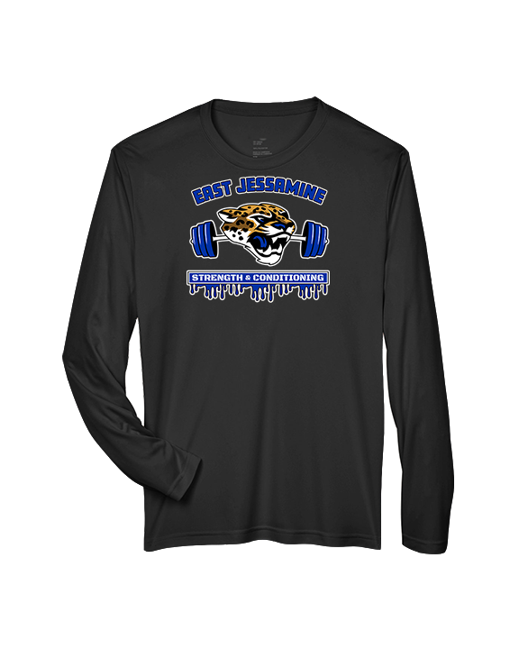 East Jessamine HS Barbell Club Logo 01 - Performance Longsleeve