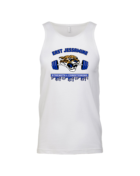 East Jessamine HS Barbell Club Logo 01 - Tank Top