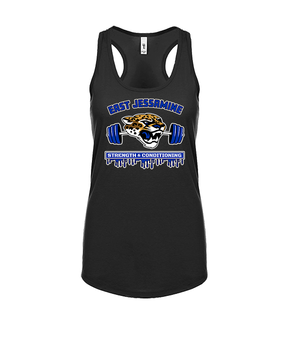 East Jessamine HS Barbell Club Logo 01 - Womens Tank Top