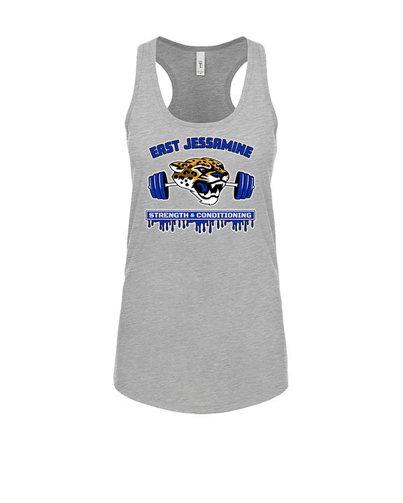 East Jessamine HS Barbell Club Logo 01 - Womens Tank Top