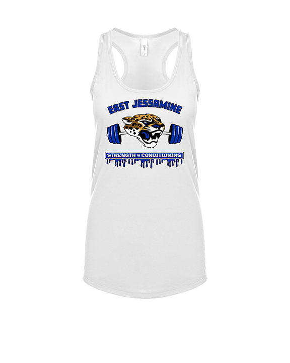 East Jessamine HS Barbell Club Logo 01 - Womens Tank Top