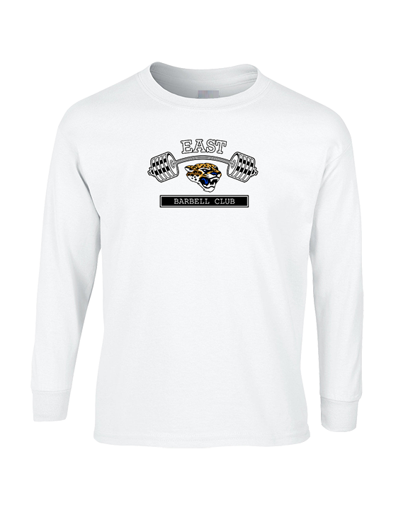 East Jessamine HS Barbell Club Logo 02 - Cotton Longsleeve