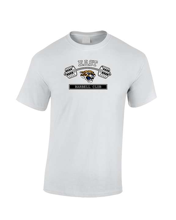 East Jessamine HS Barbell Club Logo 02 - Cotton T-Shirt