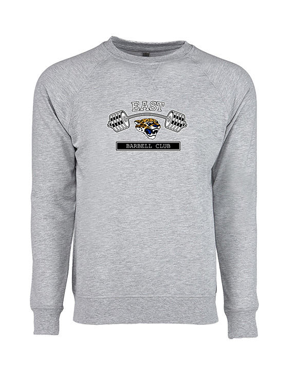 East Jessamine HS Barbell Club Logo 02 - Crewneck Sweatshirt