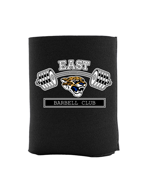 East Jessamine HS Barbell Club Logo 02 - Koozie