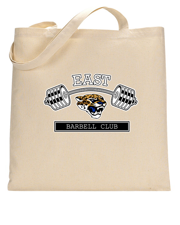 East Jessamine HS Barbell Club Logo 02 - Tote