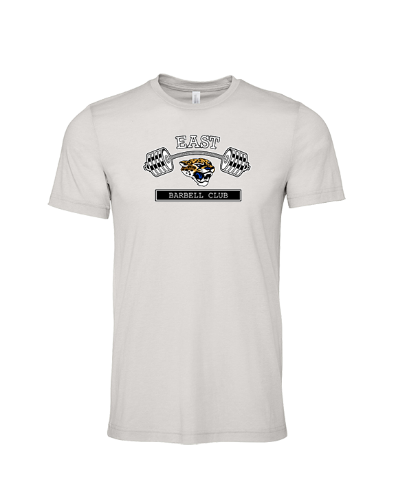 East Jessamine HS Barbell Club Logo 02 - Tri-Blend Shirt
