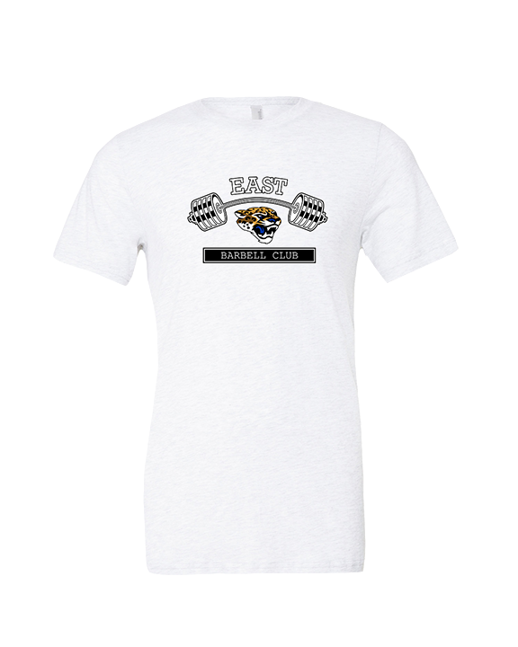 East Jessamine HS Barbell Club Logo 02 - Tri-Blend Shirt