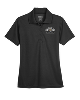 East Jessamine HS Barbell Club Logo 02 - Womens Polo