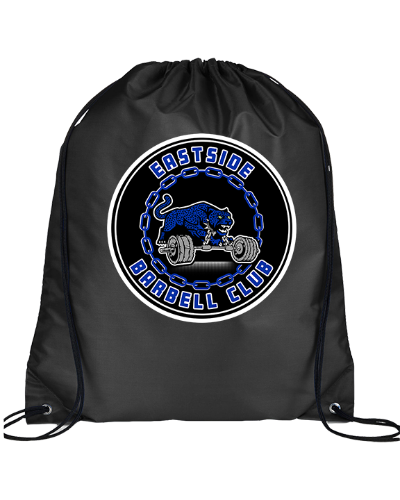 East Jessamine HS Barbell Club Logo 03 - Drawstring Bag