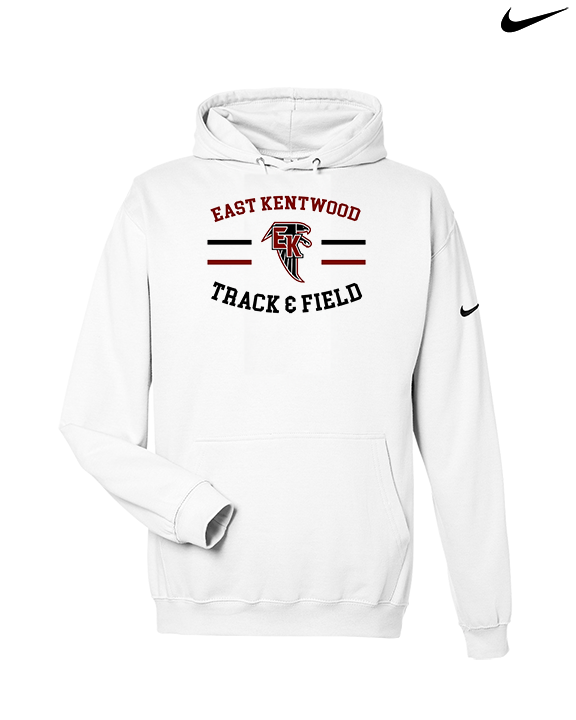 East Kentwood HS Track & Field Curve - Nike Club Fleece Hoodie