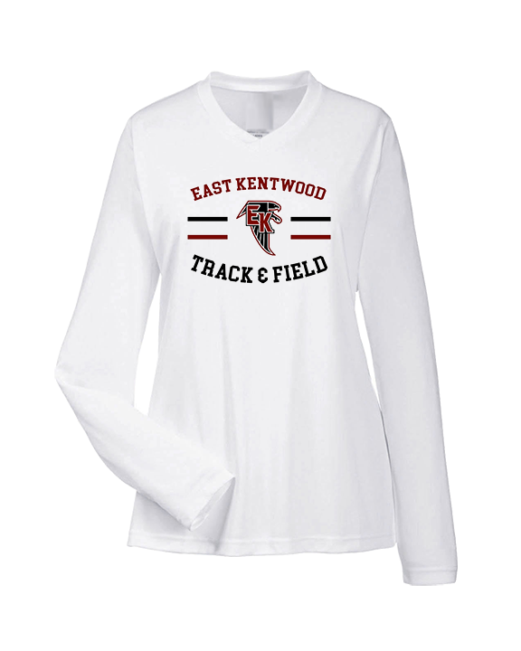 East Kentwood HS Track & Field Curve - Womens Performance Longsleeve