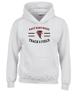 East Kentwood HS Track & Field Curve - Youth Hoodie
