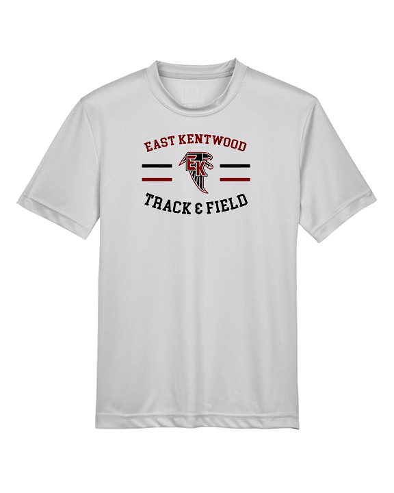 East Kentwood HS Track & Field Curve - Youth Performance Shirt