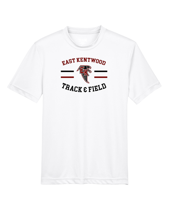 East Kentwood HS Track & Field Curve - Youth Performance Shirt