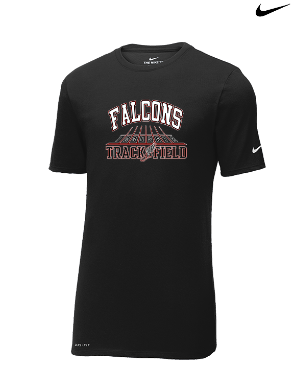 East Kentwood HS Track & Field Lanes - Mens Nike Cotton Poly Tee