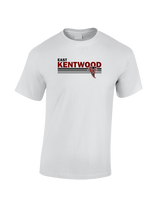 East Kentwood HS Track & Field Stripes - Cotton T-Shirt