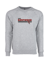 East Kentwood HS Track & Field Stripes - Crewneck Sweatshirt