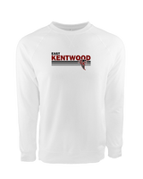 East Kentwood HS Track & Field Stripes - Crewneck Sweatshirt