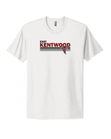 East Kentwood HS Track & Field Stripes - Mens Select Cotton T-Shirt