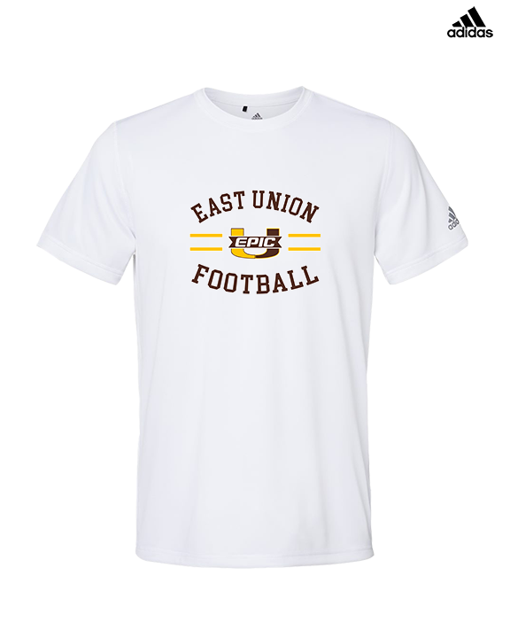 East Union HS Football Curve - Mens Adidas Performance Shirt