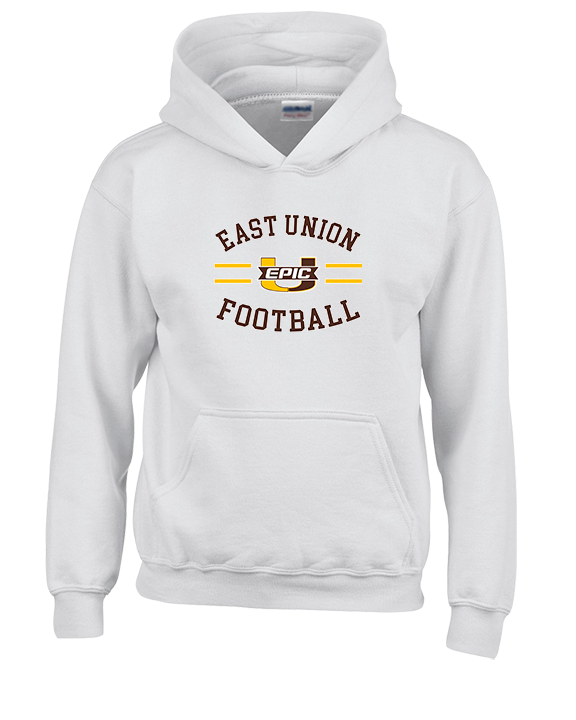 East Union HS Football Curve - Unisex Hoodie