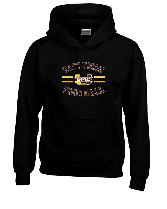 East Union HS Football Curve - Youth Hoodie