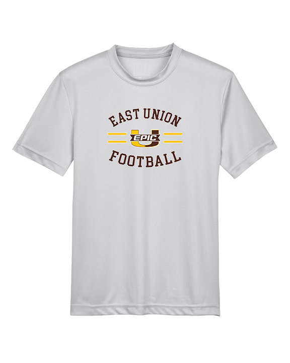 East Union HS Football Curve - Youth Performance Shirt