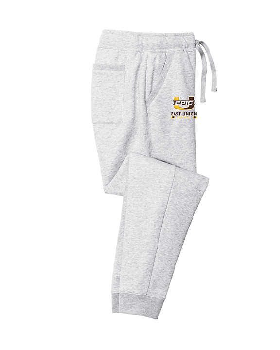 East Union HS Football Stacked - Cotton Joggers