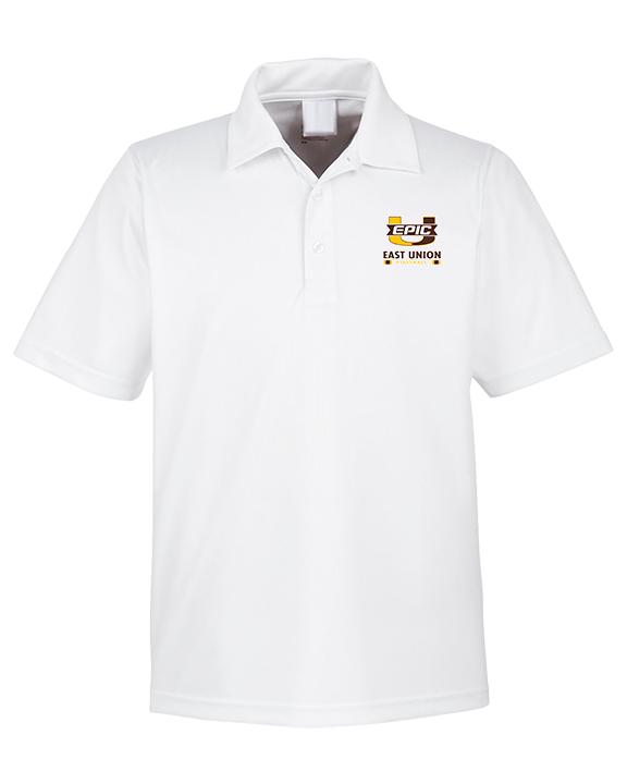 East Union HS Football Stacked - Mens Polo