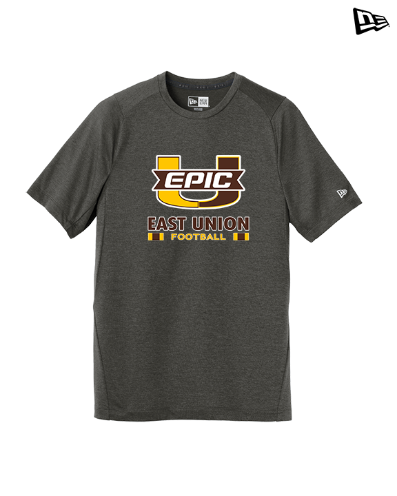 East Union HS Football Stacked - New Era Performance Shirt