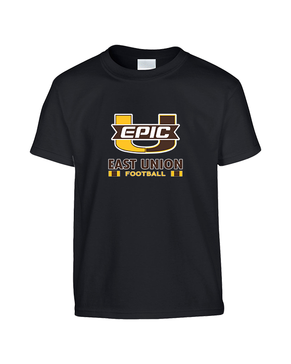 East Union HS Football Stacked - Youth Shirt