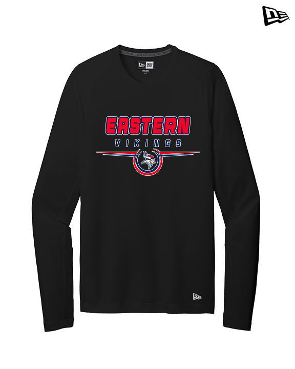 Eastern Vikings Football Design - New Era Performance Long Sleeve