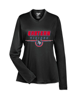 Eastern Vikings Football Design - Womens Performance Longsleeve