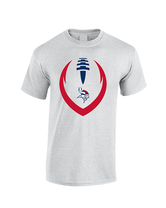 Eastern Vikings Football Full Football - Cotton T-Shirt